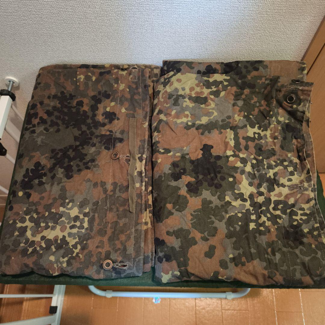 Bランク　ドイツ軍　軍幕　パップテント　シェルターハーフ　2
