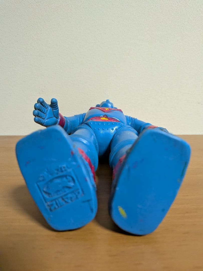 【当時もの】ブルマァク　ソフビ　ジャイアントロボ　左手先破損