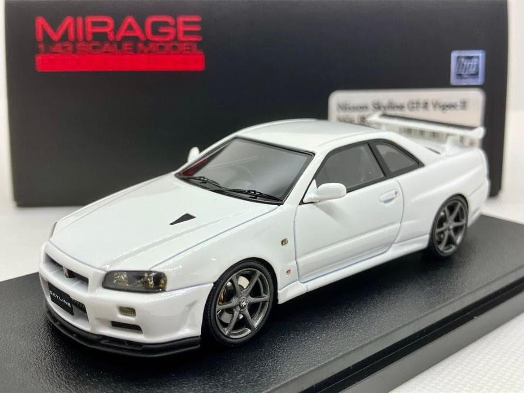 ★1/43★ニッサン スカイライン GT-R VスペックⅡ Nur★R34★日産