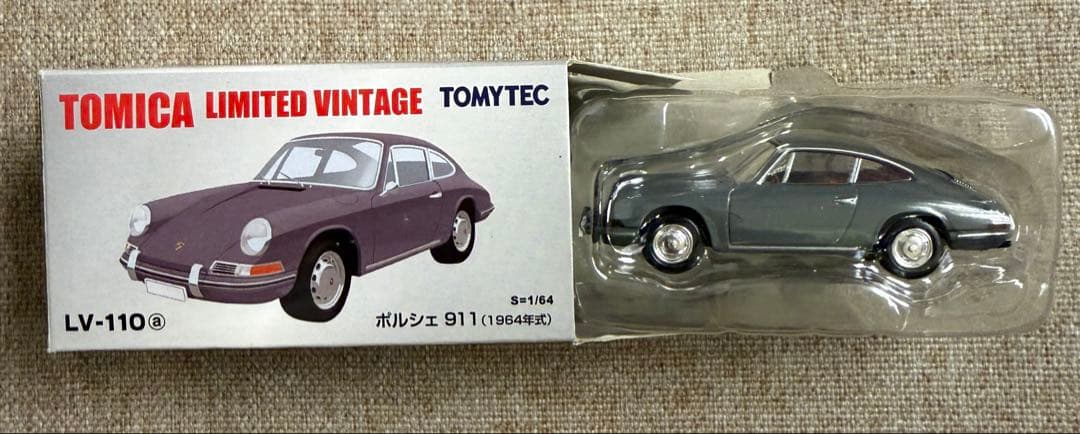 TOMICA ポルシェ911 (1964年式) LV-110