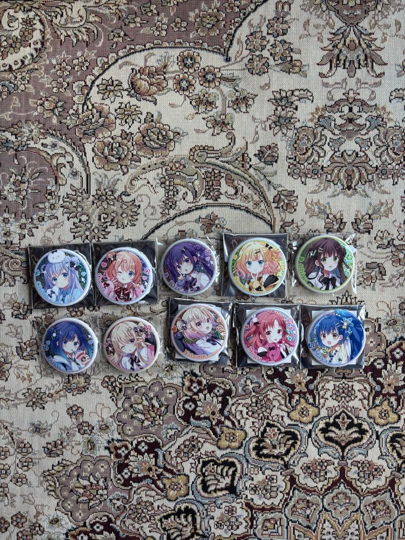 み*み様 ご注文はうさぎですか？BLOOM 缶バッジコンプリートセット