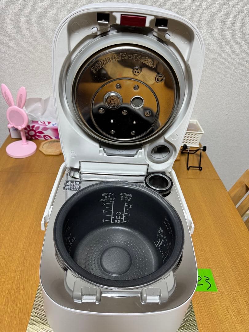 Panasonic 炊飯器 2021年製 SR-VSX101 ホワイト 動作保証