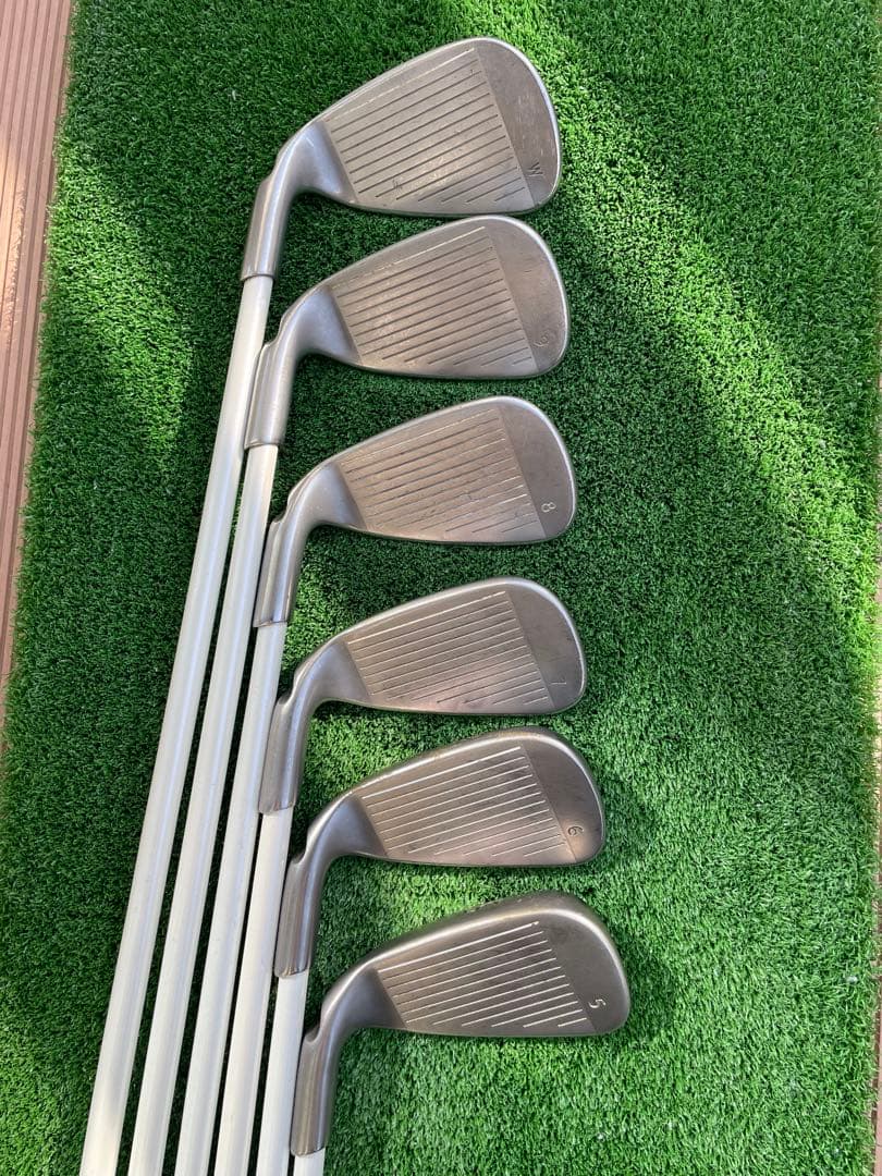 PING G25アイアンセット 6本セット （カーボン） ライ角シルバー