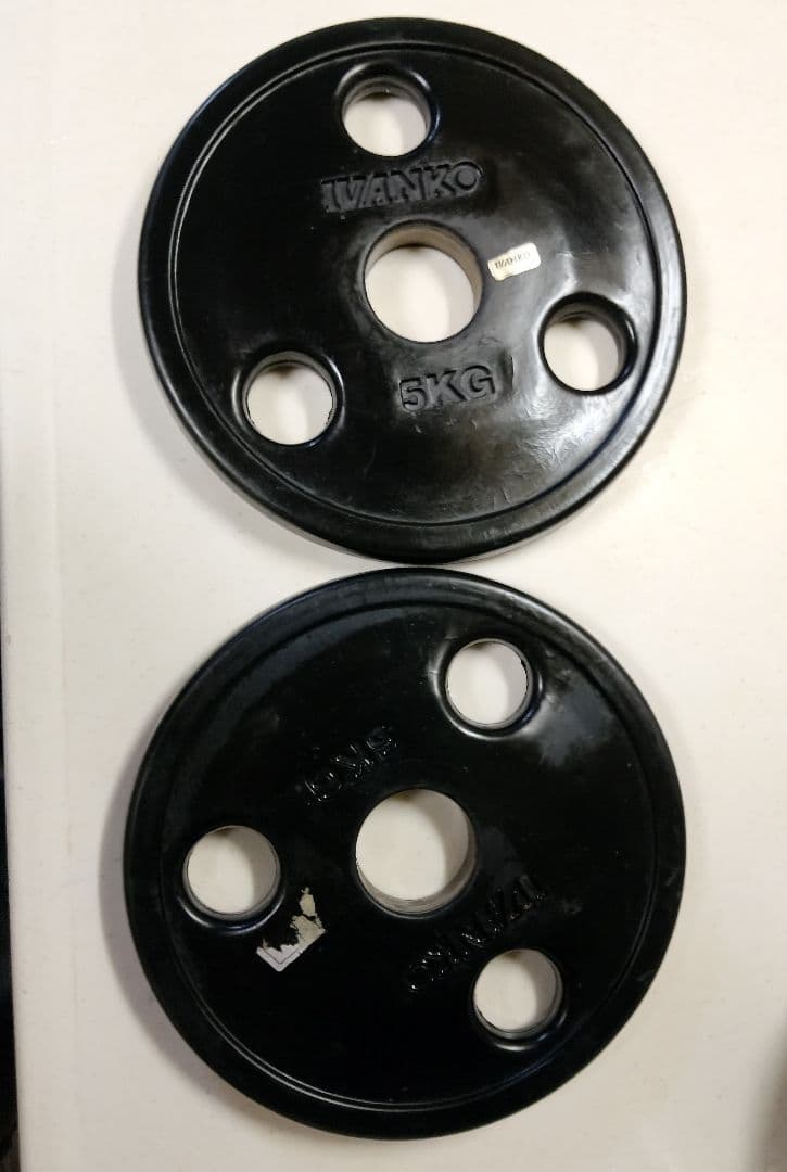 IVANKO 5kg プレート2枚 50mm 用