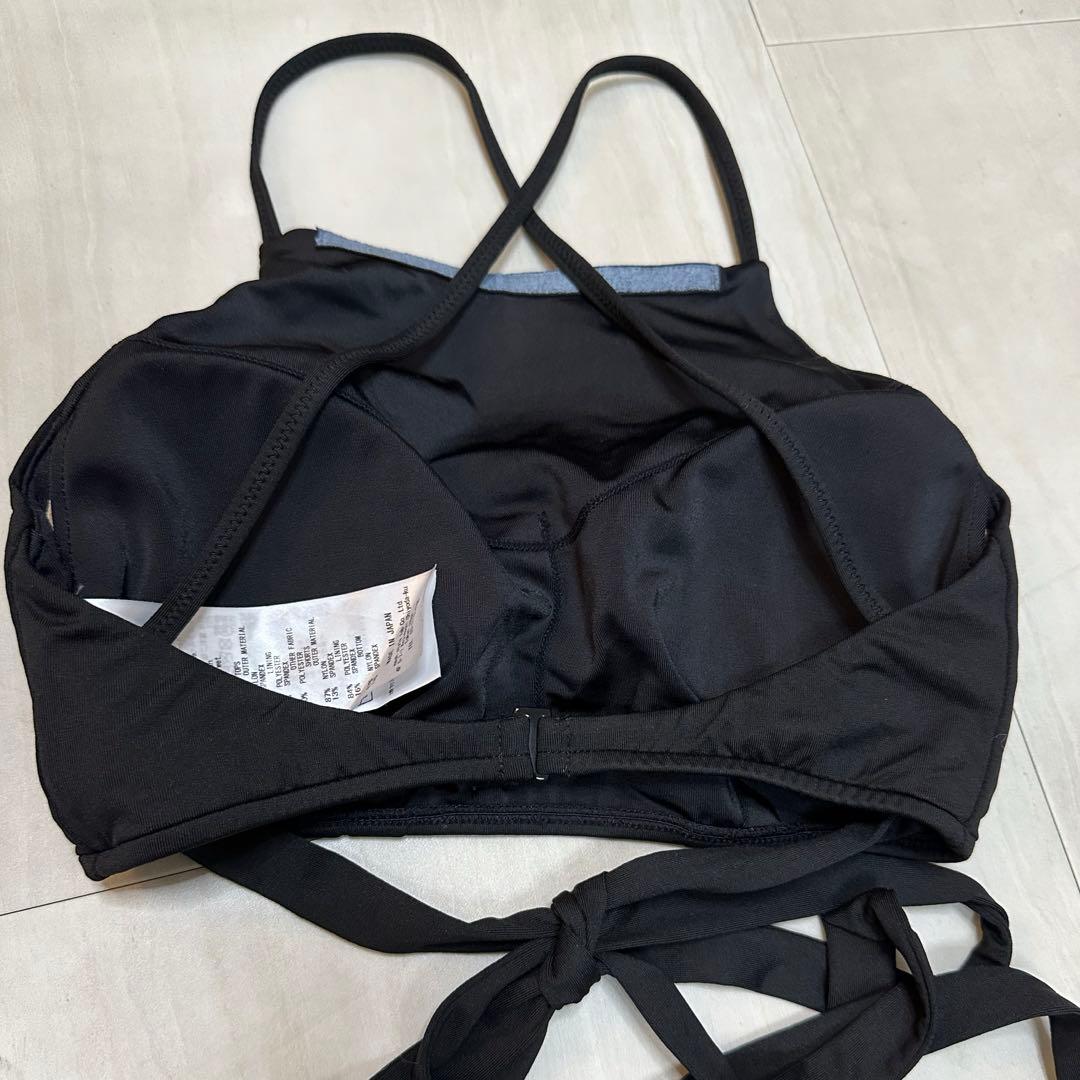 未使用品　emmi 水着　3点セット　ブラック