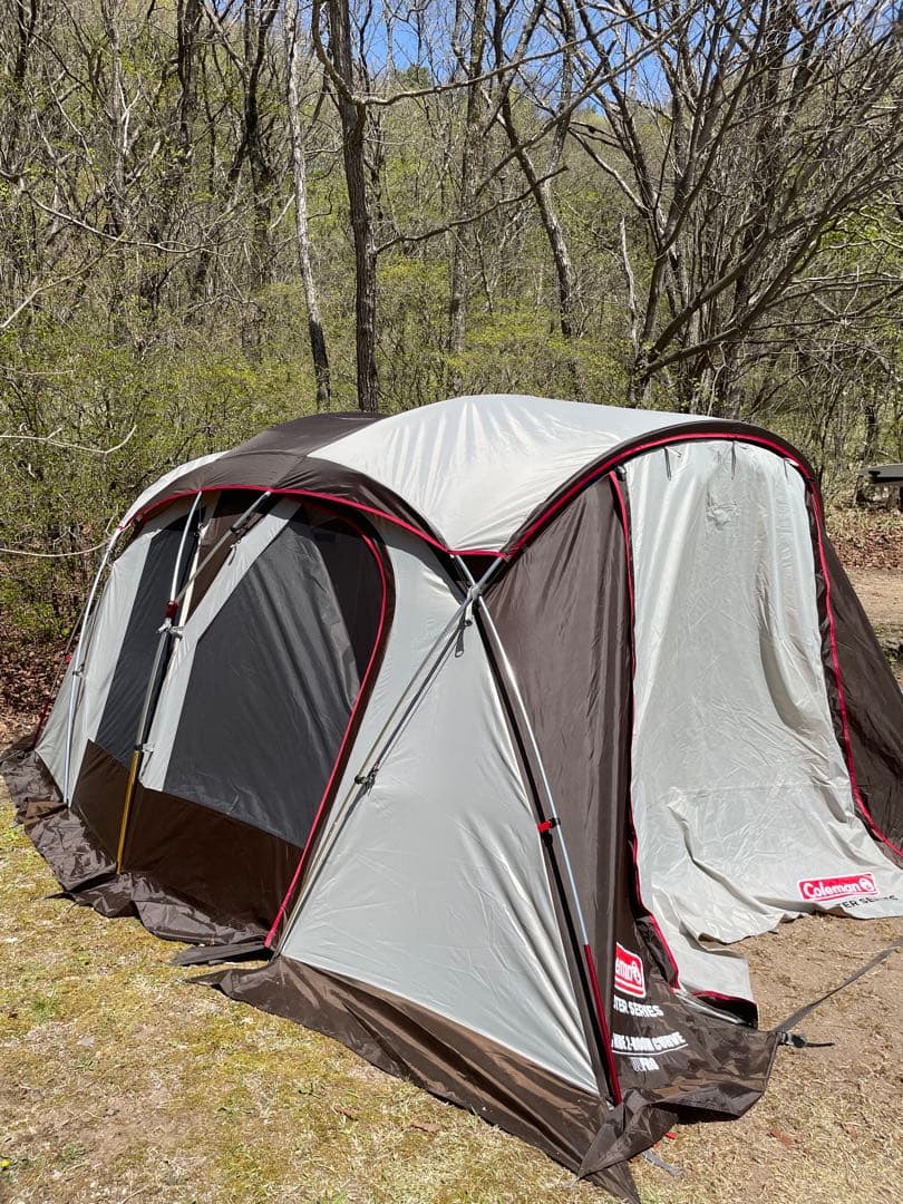 コールマン マスターシリーズ 4Sワイド2ルームカーブ　2回使用　値下げ