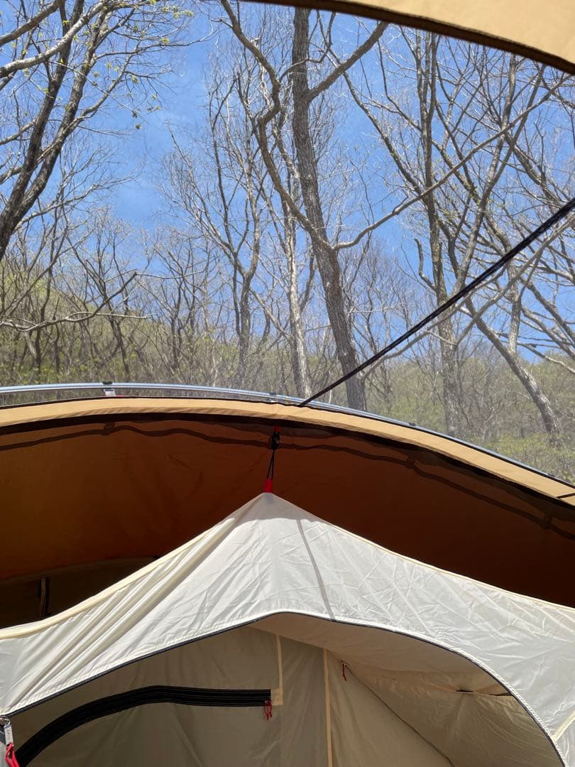 コールマン マスターシリーズ 4Sワイド2ルームカーブ　2回使用　値下げ