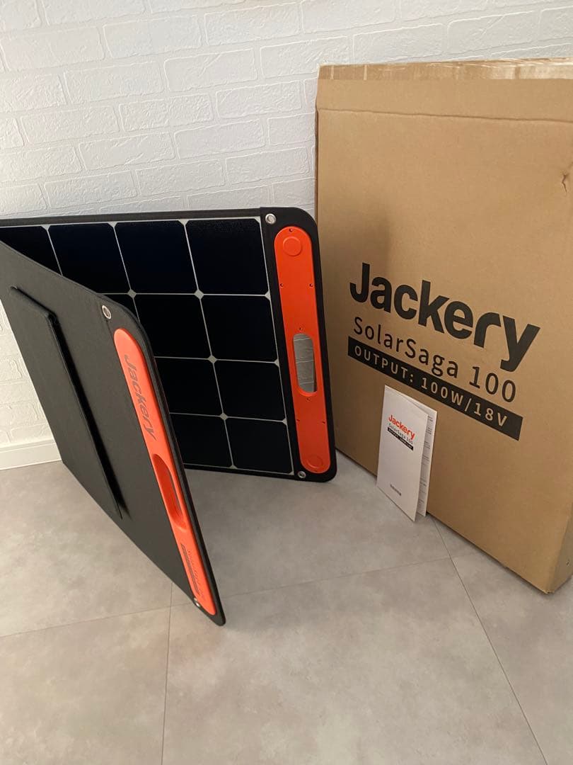 【新品未使用】Jackery SolarSaga100 ソーラーパネル 100W