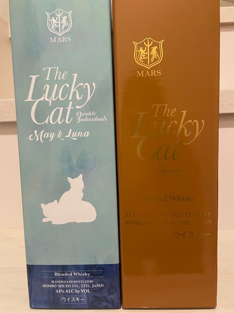 The Lucky Cat ブレンデッドウイスキー　２本セット