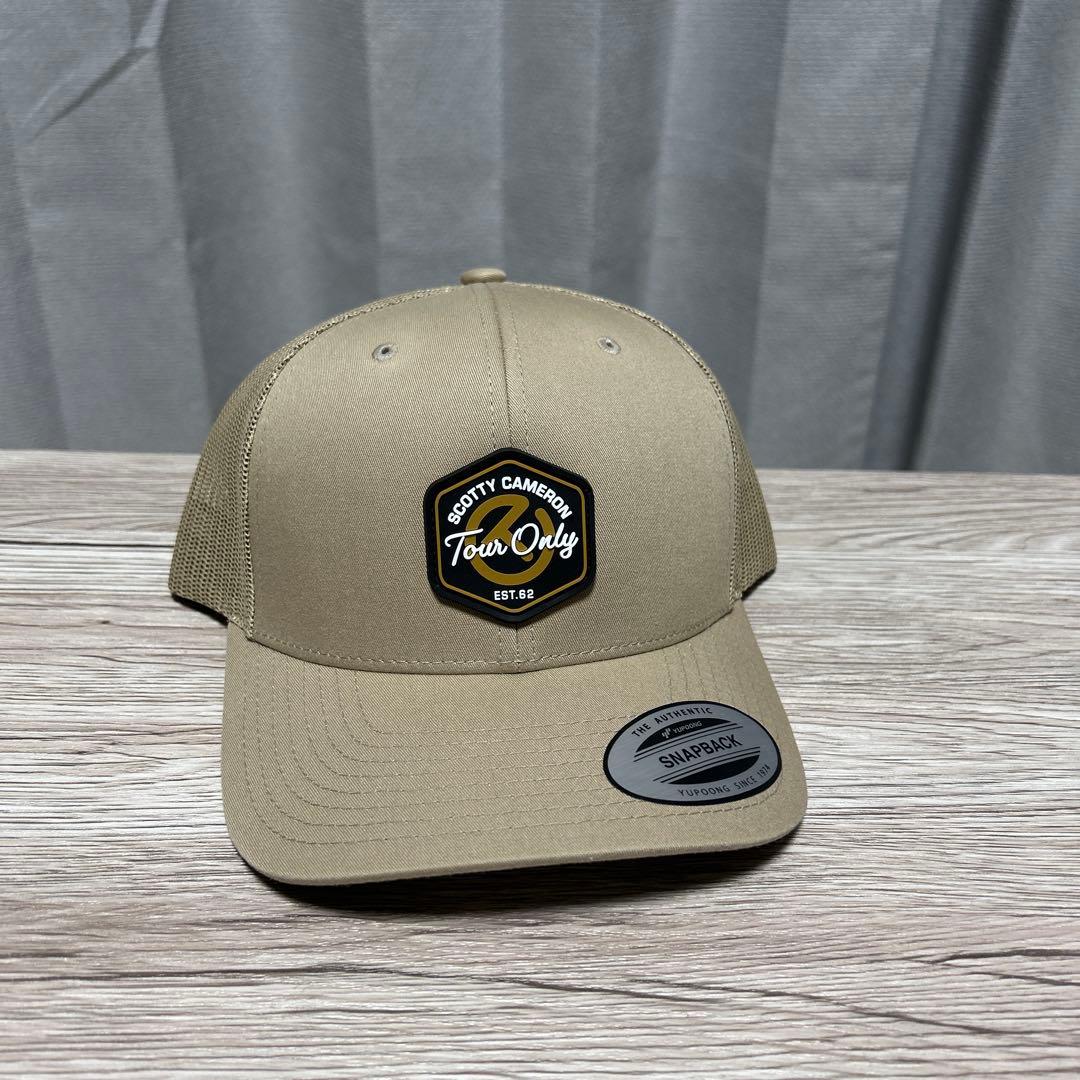 Scotty Cameron Tour Only ベージュキャップ