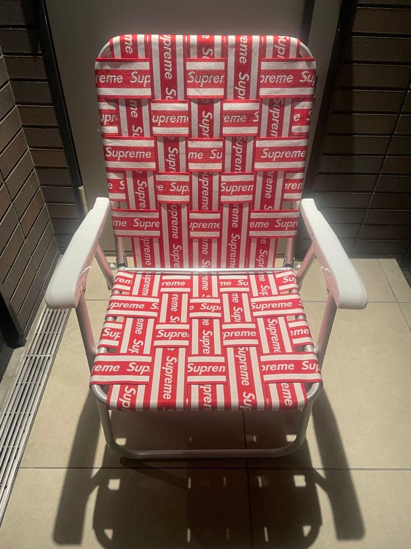 Supreme Lawn Chair red 極美中古