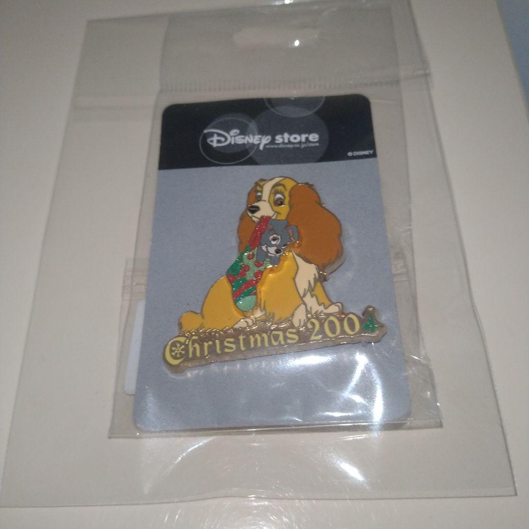 ディズニー　わんわん物語　ピンバッジ　レア