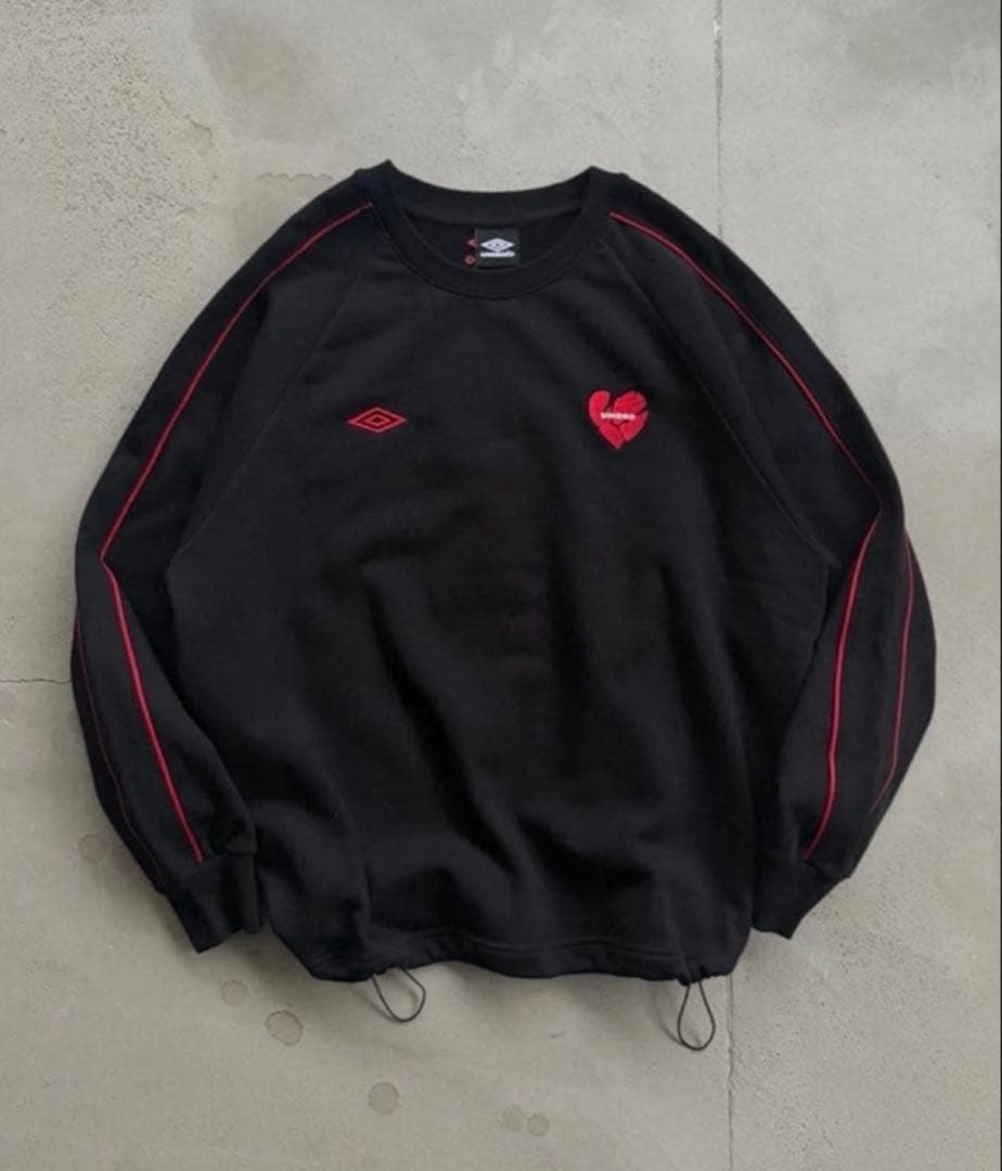 ONCILY UMBRO コラボ PIPING DRAW CODE SWEAT