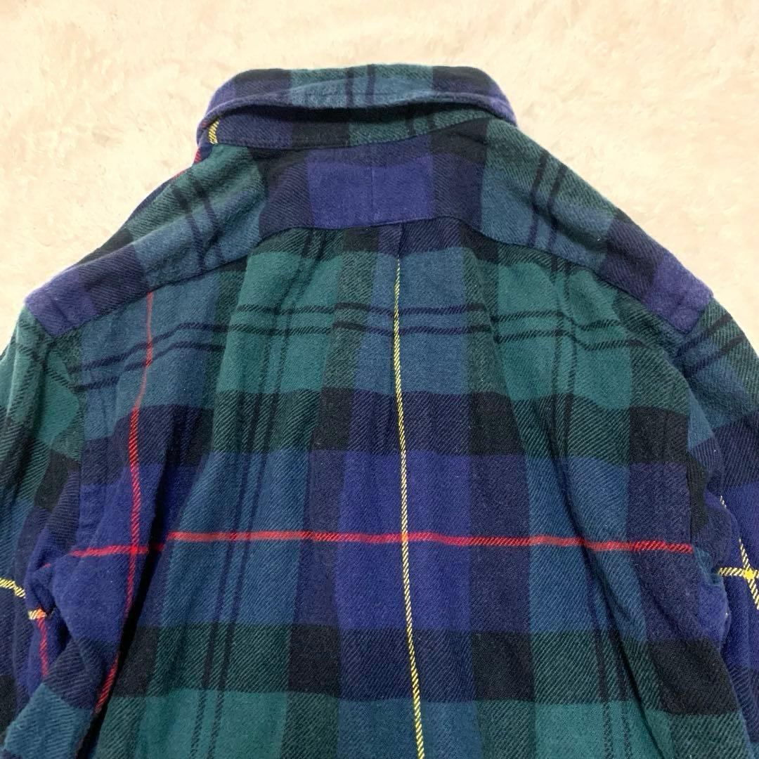 うーたん様 ラルフローレン ネルシャツ チェック ポニー刺繍 ユニセックス