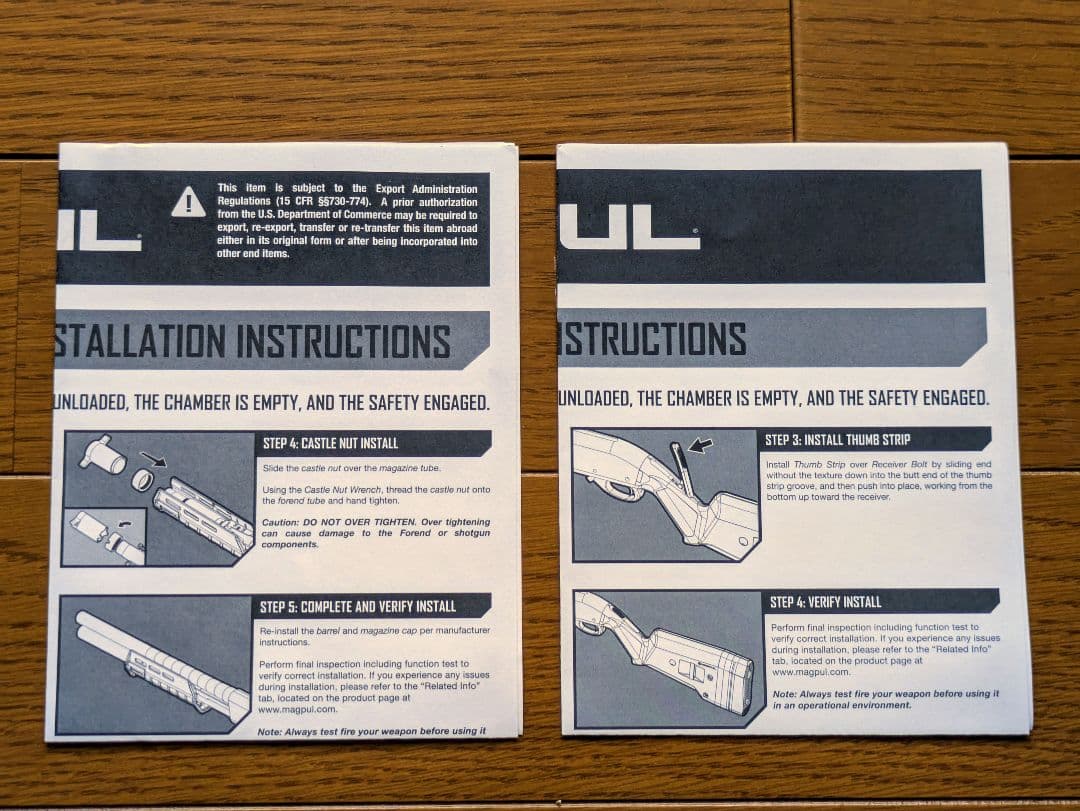 MAGPUL SGA ストック M870 Receiver SlingMount
