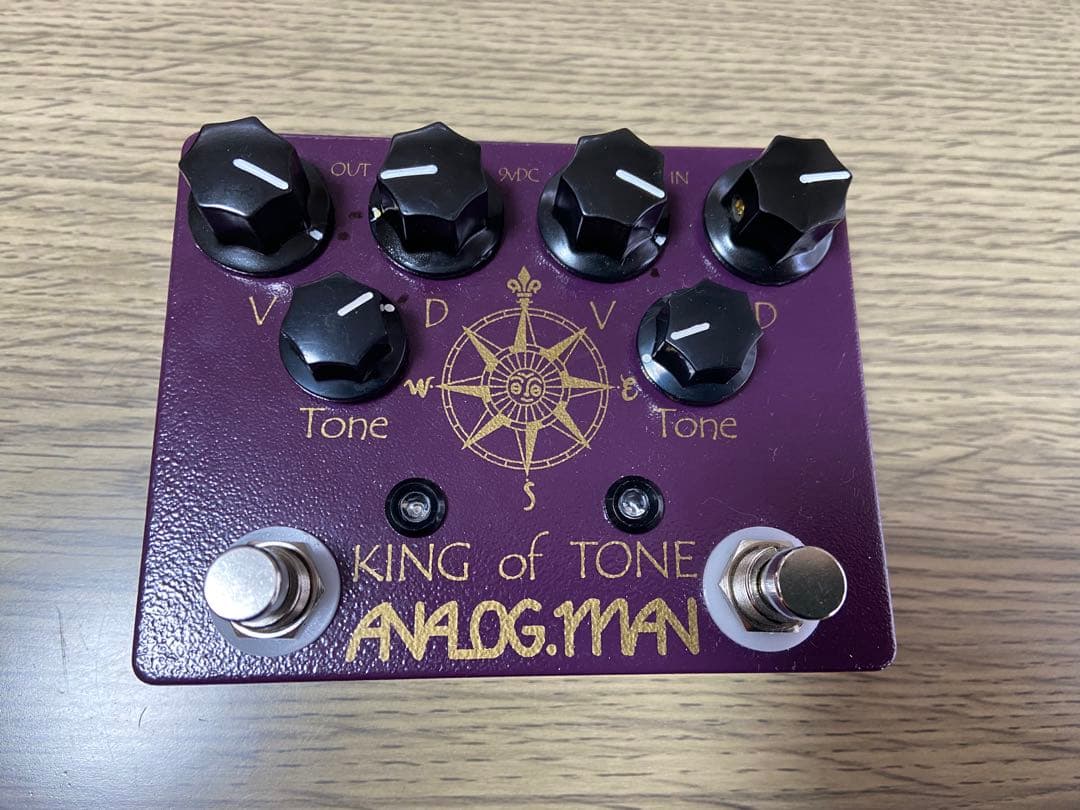 ギター KING of TONE ANALOG.MAN CLONE