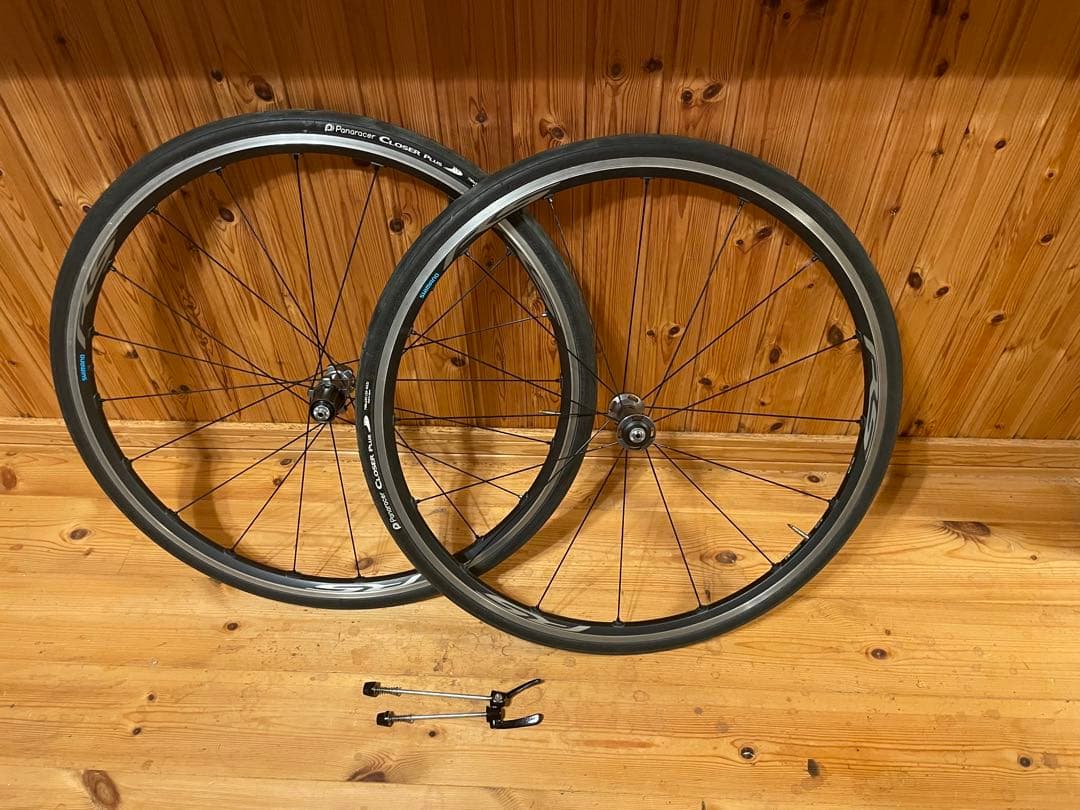 シマノWH-RS500 クリンチャーリムブレーキ用ホイールと新品タイヤセット