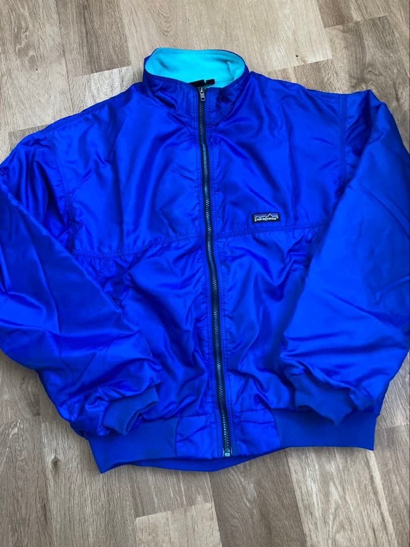 patagonia 80s 90s USA製 シェルドキャプリーン　ブルー