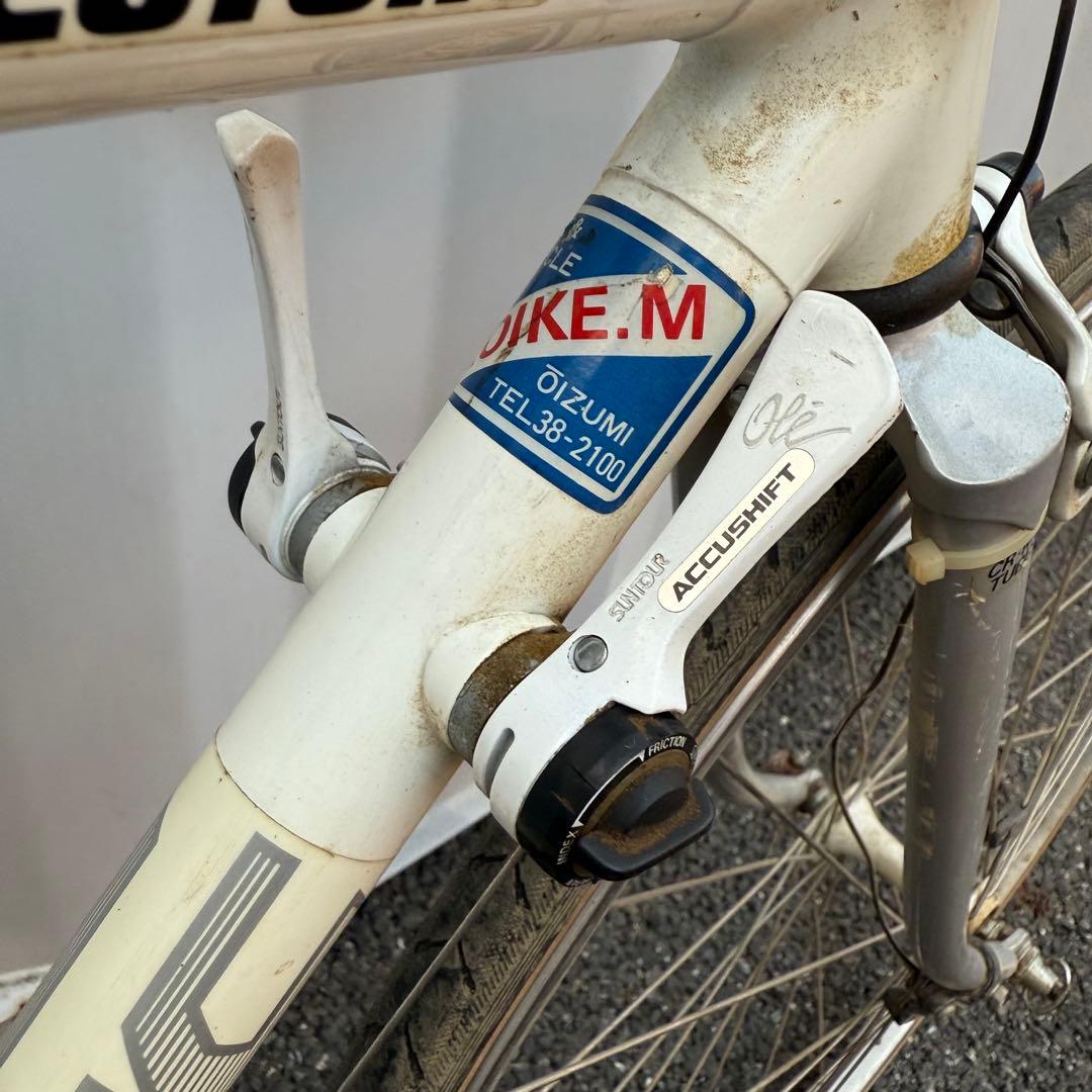 ブリヂストン製ビンテージクロモリロード RADAC 身長165-175cm