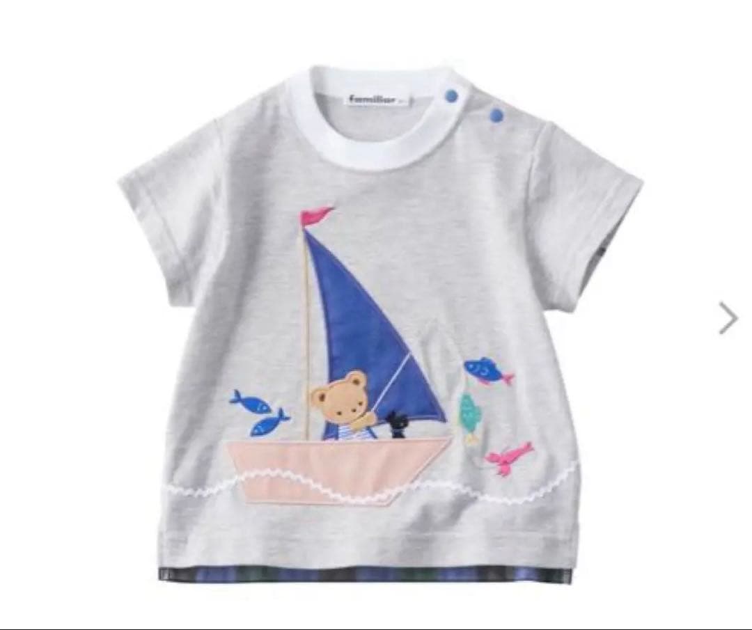 あ*。様 【新品未使用タグ付き】 familiar ファミリア Tシャツ 半袖