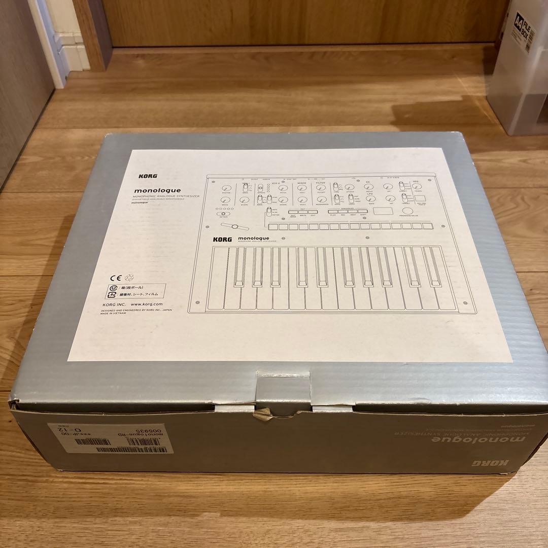 【美品】KORG monologue アナログシンセサイザー レッド【生産終了】