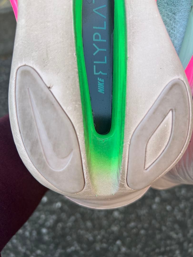 アルファフライ3 サイズ26.5センチ　走行約5〜6㌖