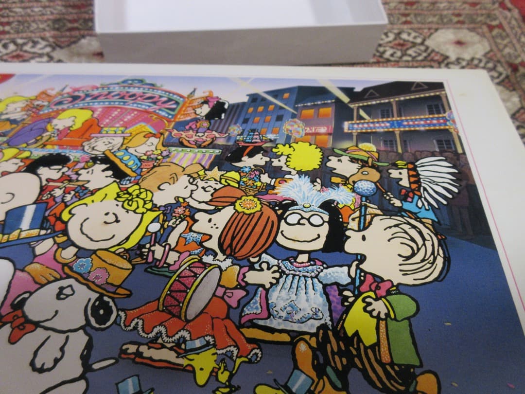 【中古品】スヌーピーカレンダージグソーパズル　1991年