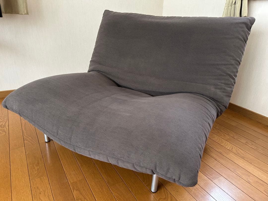 【5月15日までの出品です】リーンロゼ　カラン　1Pソファ　グレー