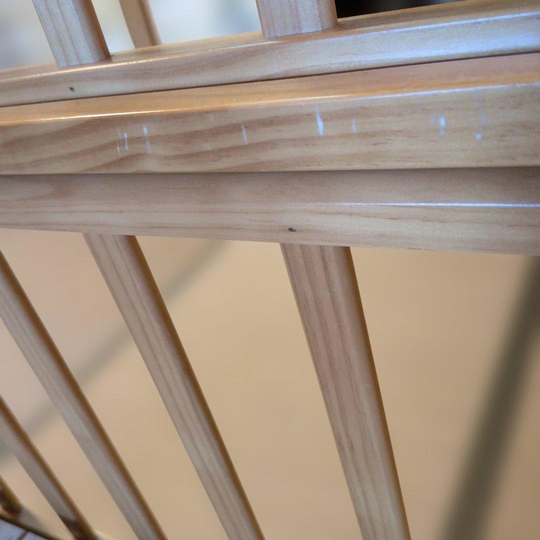 カトージ ベビーベッド ハイシートミニベッド 　ナチュラル　02602