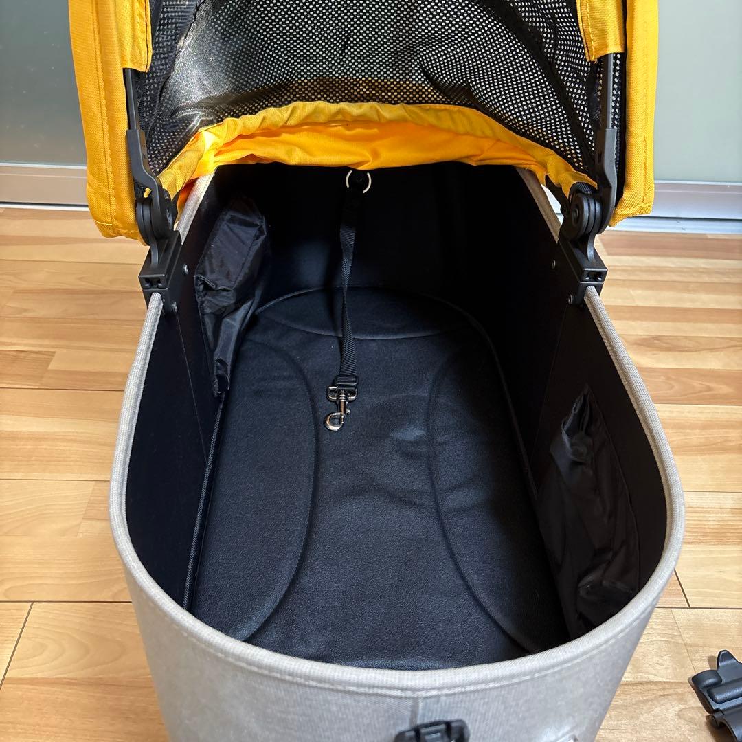 【超メルカリ市の間だけ値引き】AIRBUGGYラージサイズ チェダー　コット