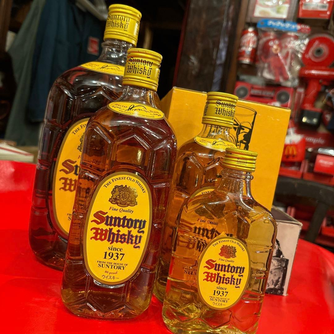 古酒 サントリー角亀甲&グラスSET 未使用品