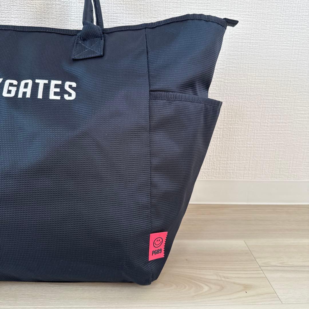 パーリーゲイツ　カートバッグ　トートバッグ　大型　紺　ネイビー　バック　特大