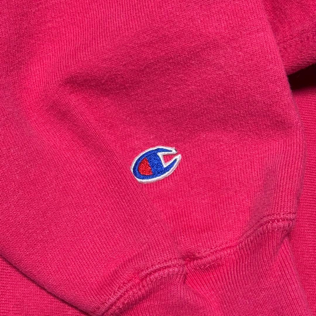 90s Champion リバースウィーブ 赤ピンク フカフカ