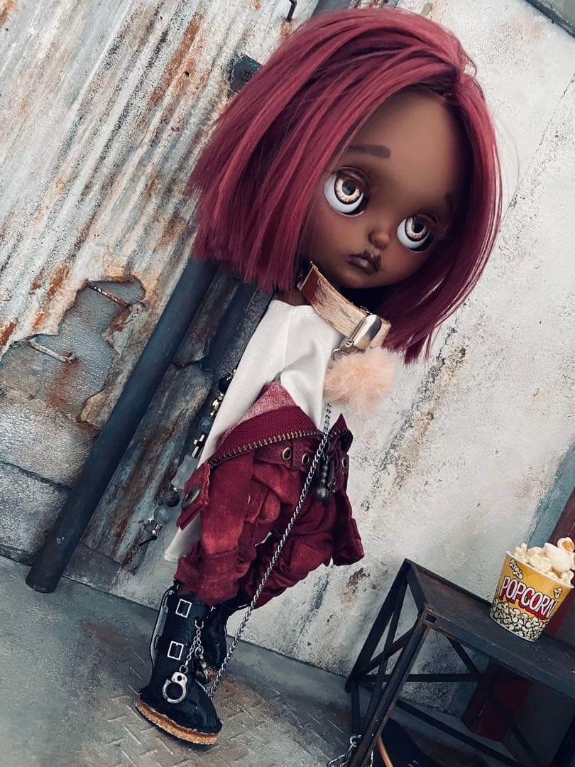 カスタム アイシードール スーパーブラック アウトフィット付属 フルセット