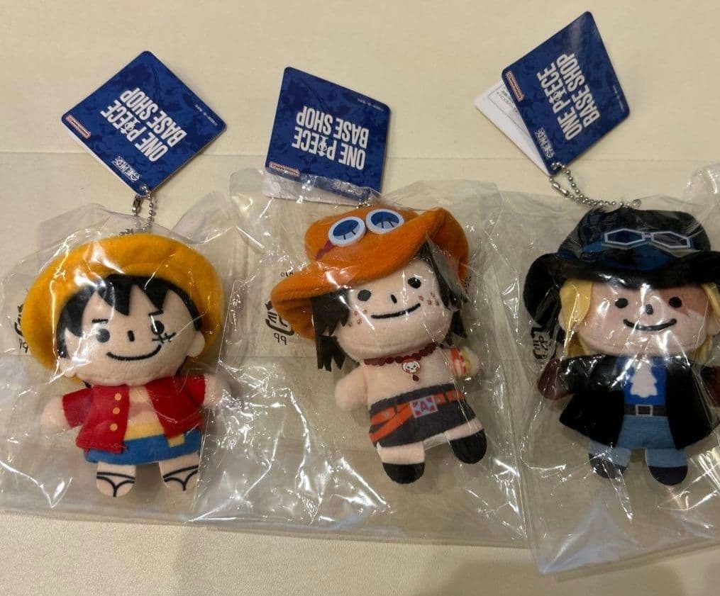 ONEPIECE BASE SHOP ゆびぬい　ルフィ エース サボ