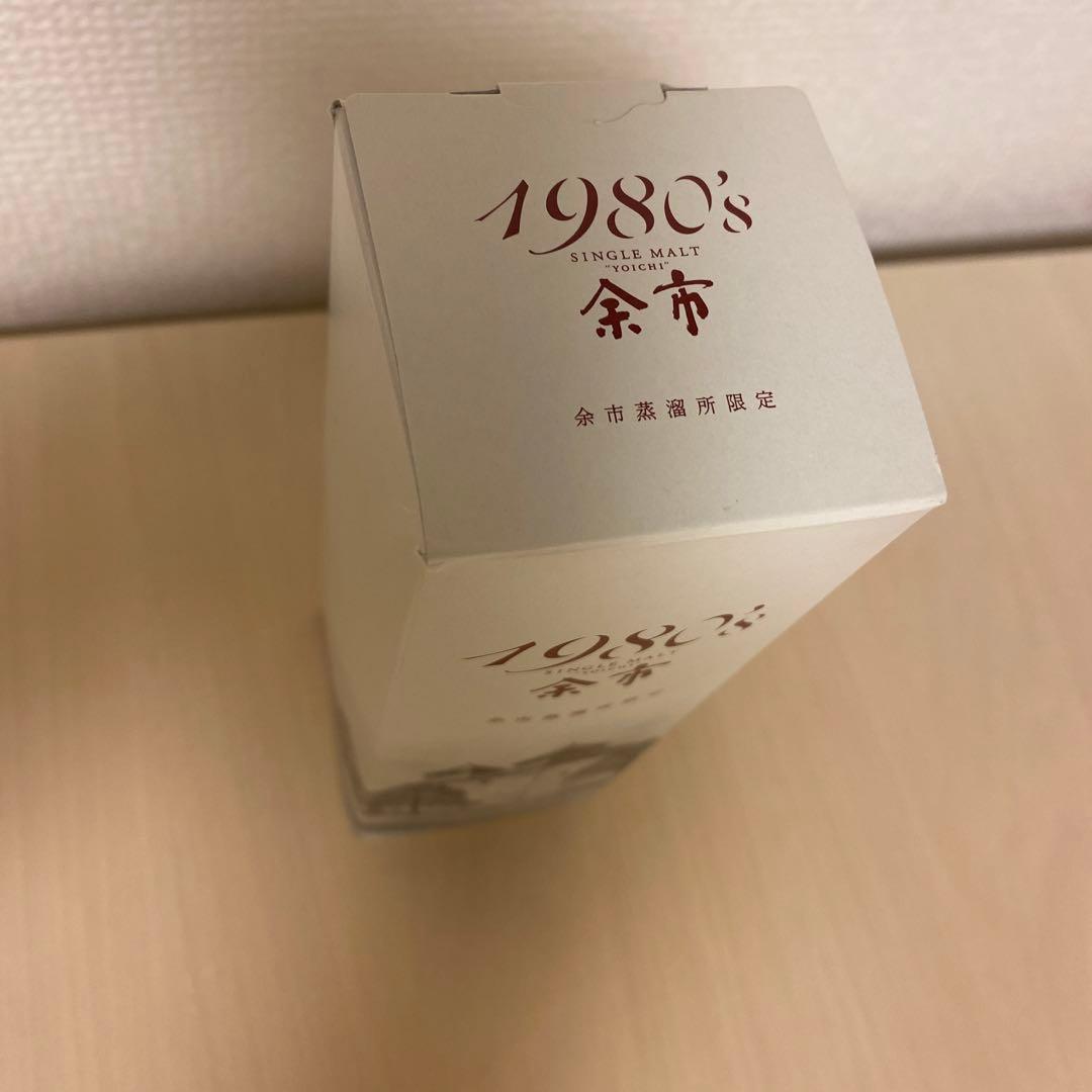 ニッカウイスキー　シングルモルト　1980's 余市　180ml