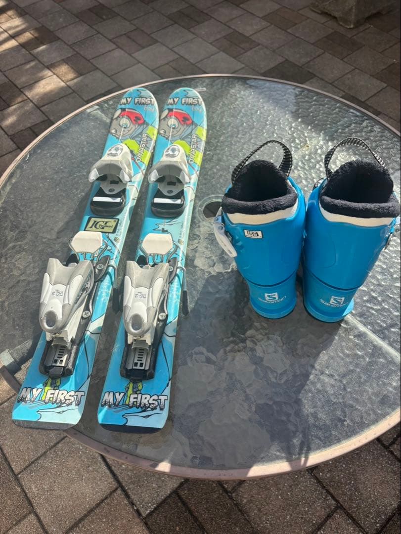 #子供用#幼児用#スキーセット#Dynastar板#Salomonブーツ