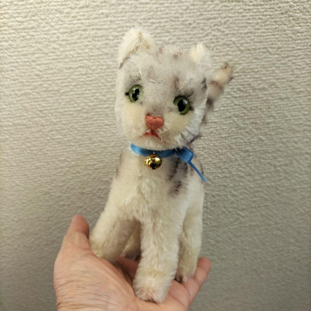ビンテージ　シュタイフ　Lizzy　キャット　猫