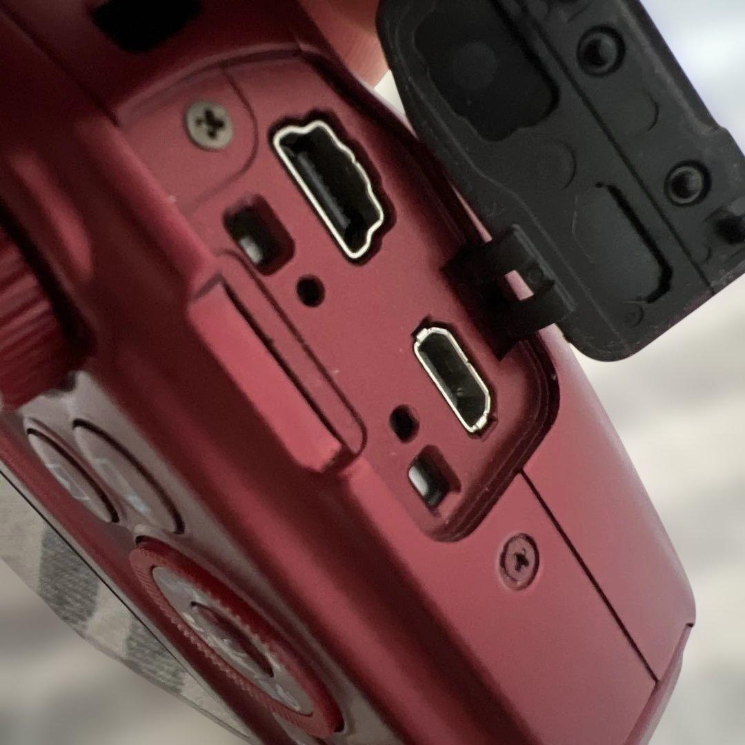 Canon SX700 HS レッド 30倍ズーム