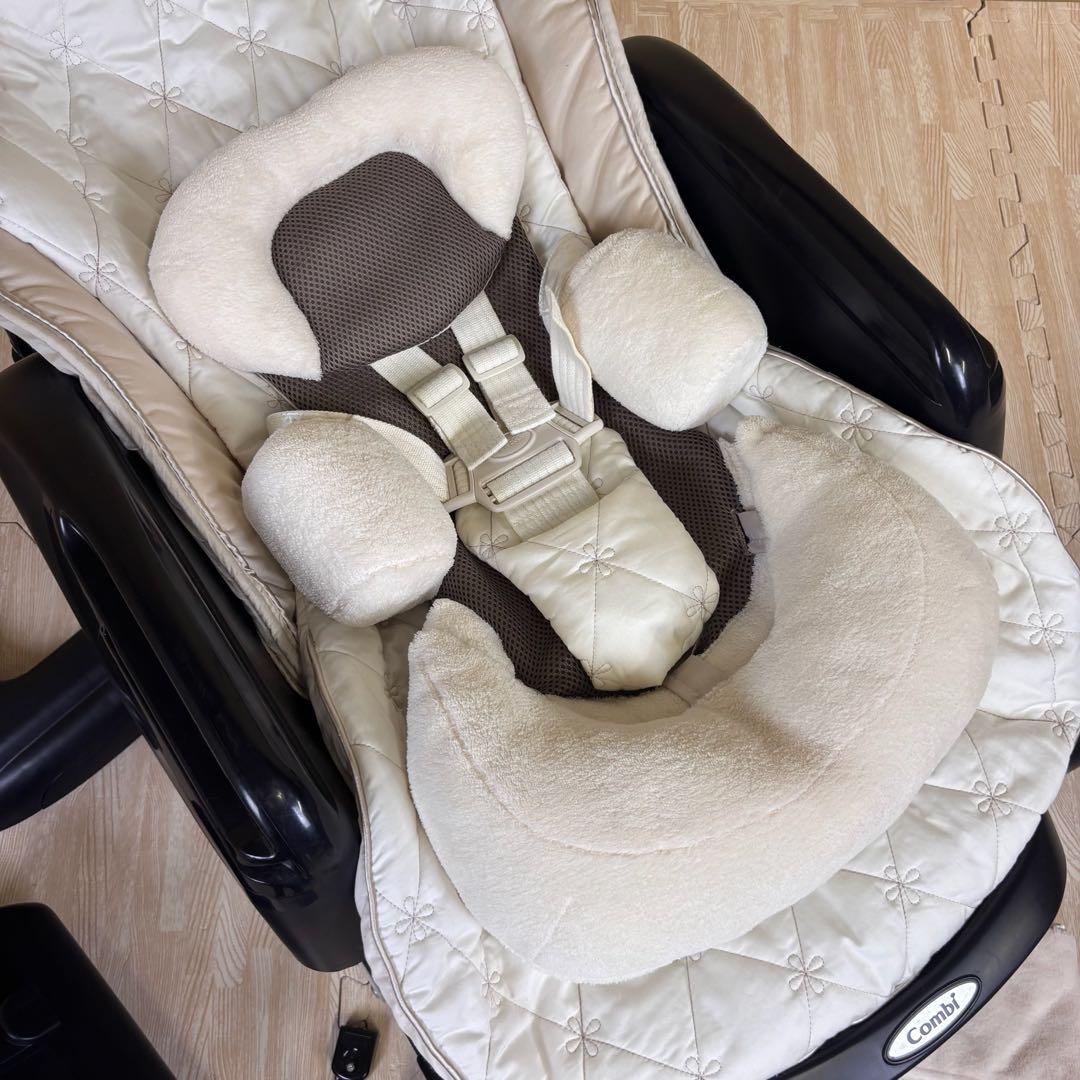 クリーニング済☆美品☆　コンビ　電動式　フェアレット　オートスイング　ラグジュア