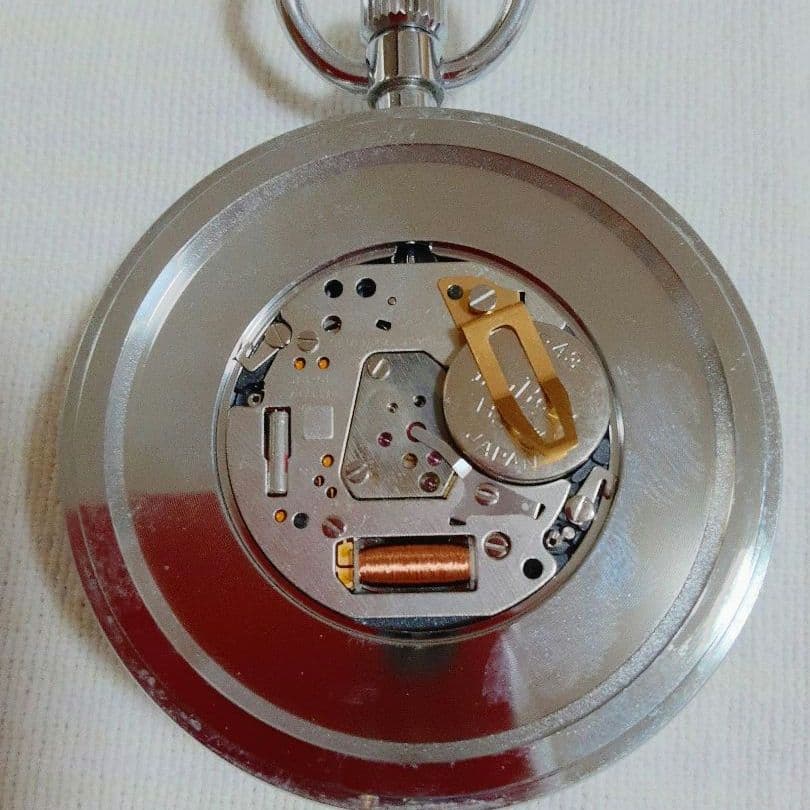 SEIKO諏訪昭61年懐中時計 福知山鉄道管理局　7ルビー　7C11−0010