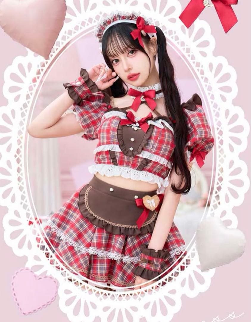 チョコラブチェックメイド Malymoon/マリームーン バレンタイン