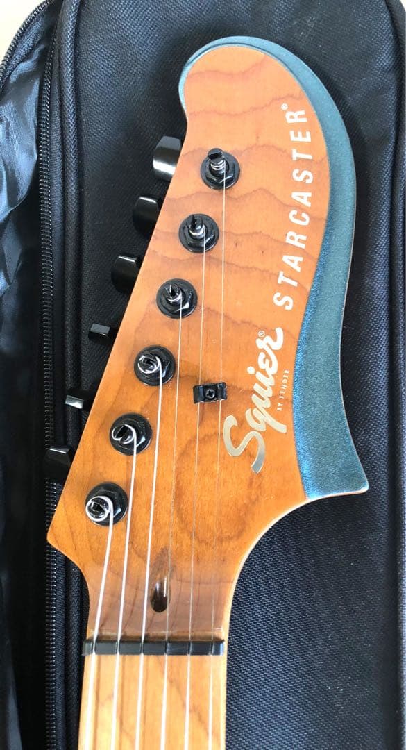 Squier Active Starcaster ガンメタル 美品