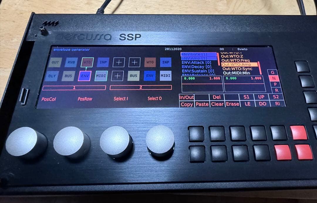 Percussa SSP モジュラーシンセ　サンプラー