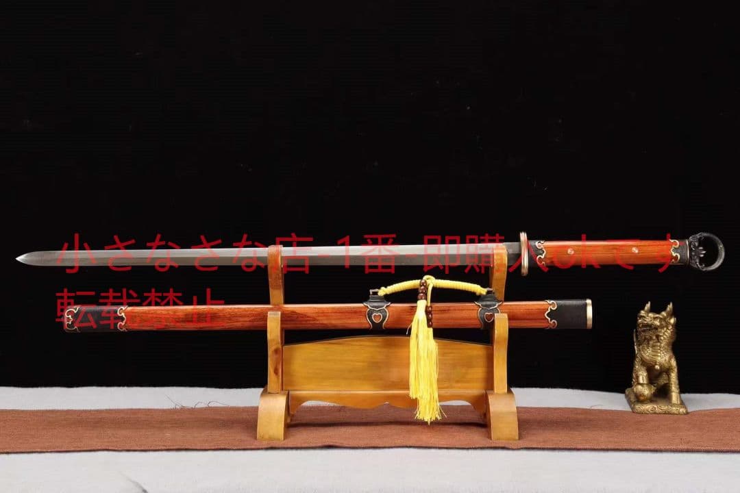 【環首千韻唐剣】古兵器 武具　刀装具　日本刀　模造刀 居合刀