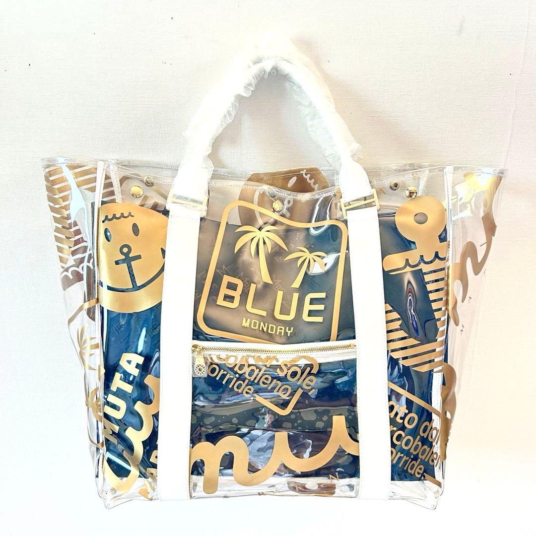 MUTA MARINEムータマリン クリア トートバッグビーチ・ゴルフバッグ