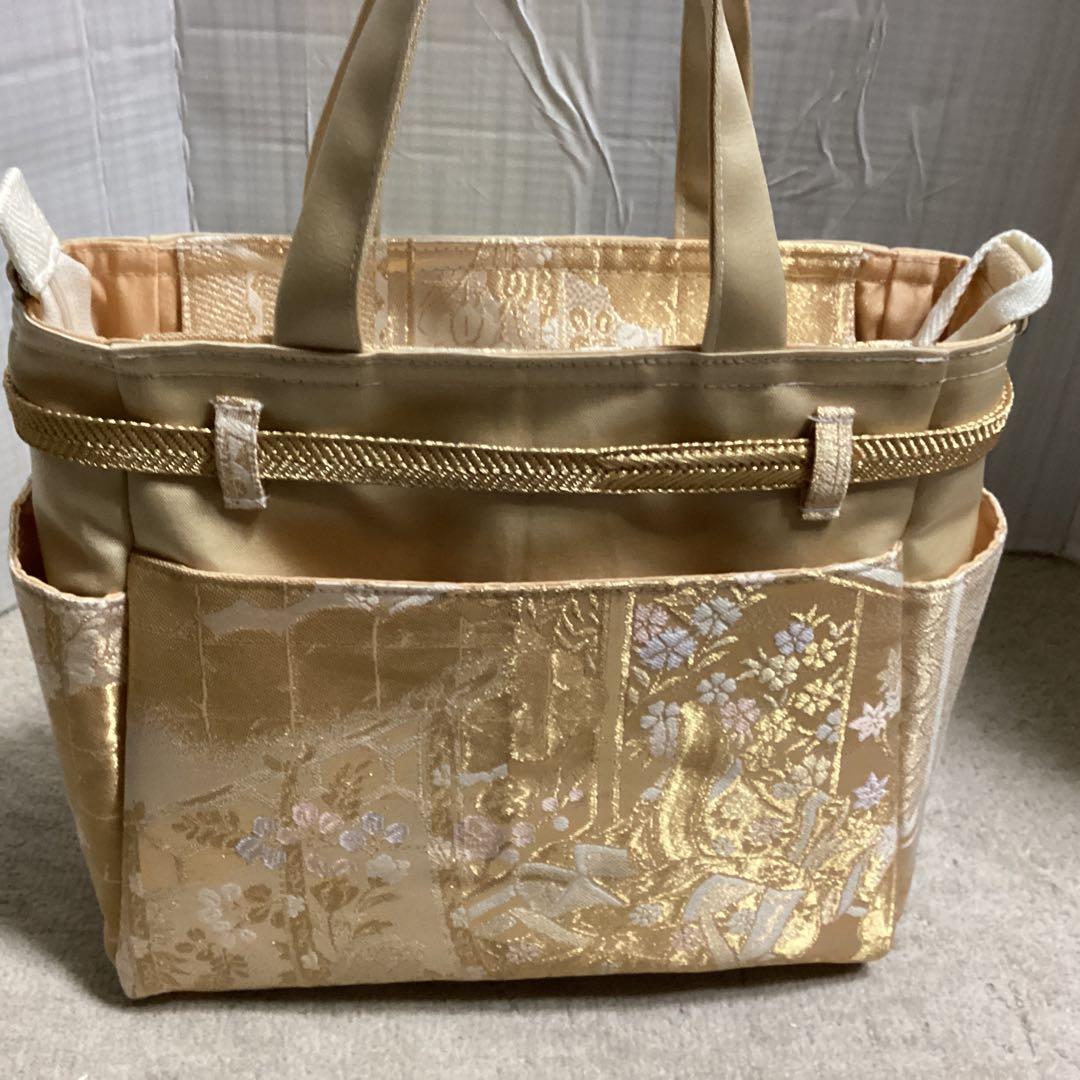 ねこさん 帯リメイクバック