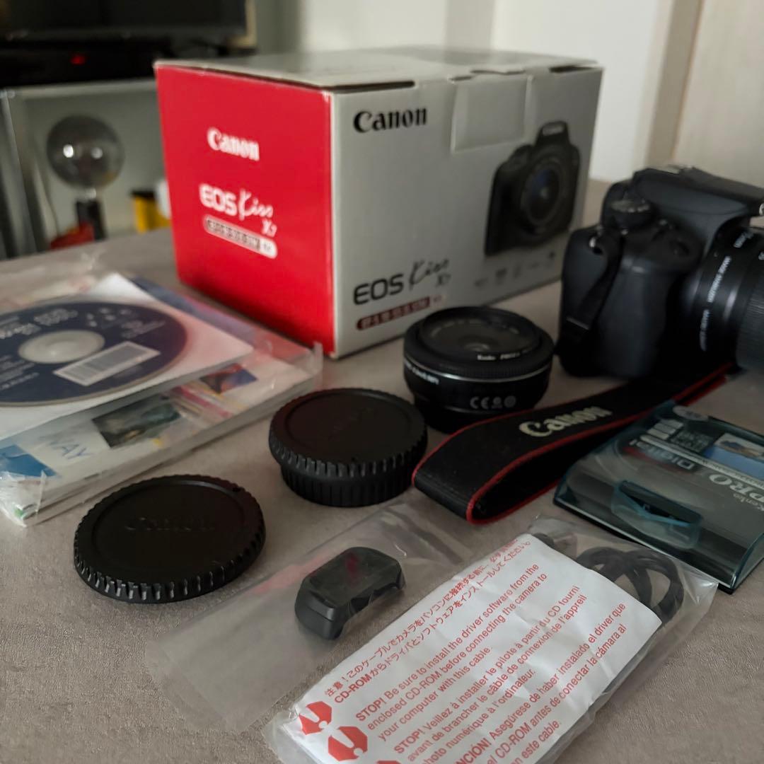 単焦点付き　限定出品✨Canon EOS Kiss X7 デジタル一眼レフ