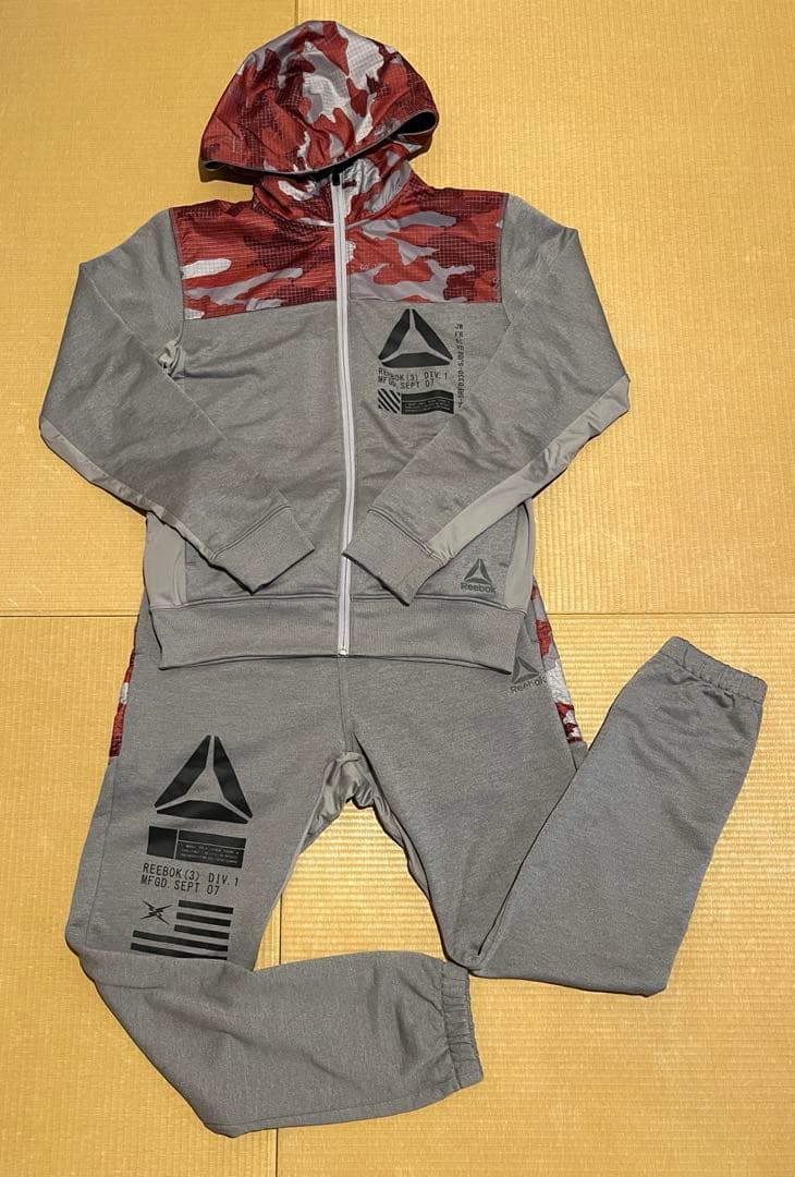 美品 リーボック ハイブリッド セットアップ ジャージ 堀口恭司 M
