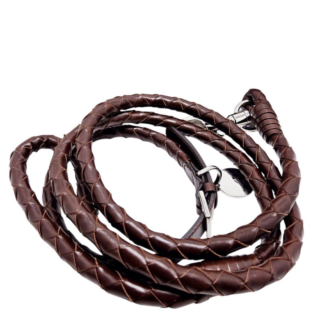 こた様【極美品】ボッテガヴェネタ ドッグ リード 首輪 セット イントレチャート